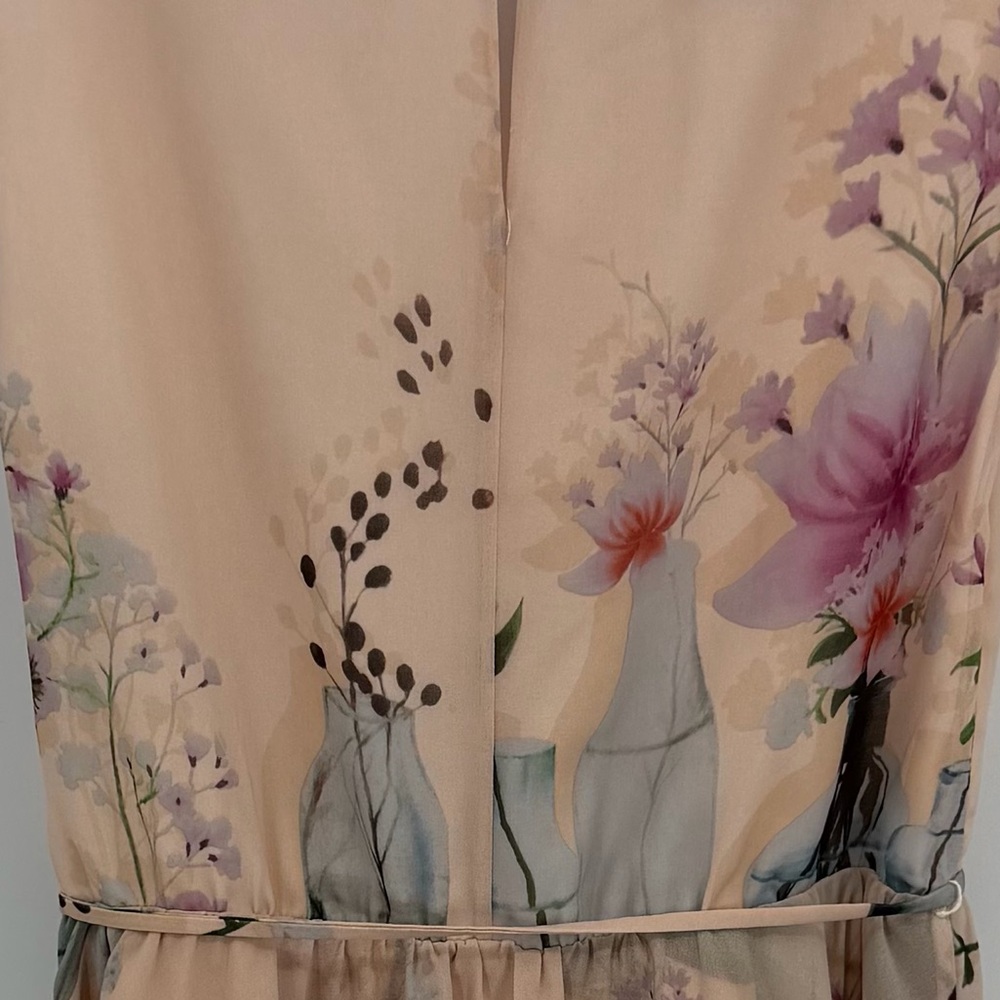 Ted Baker London CHELSIE Water Bottle Print Dress Size 1, XS - Picture 10 of 14